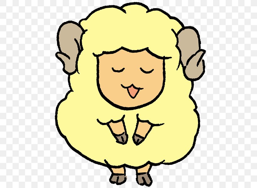 Sheep Clip Art Illustration Bowing, PNG, 600x600px, Watercolor, Cartoon, Flower, Frame, Heart Download Free