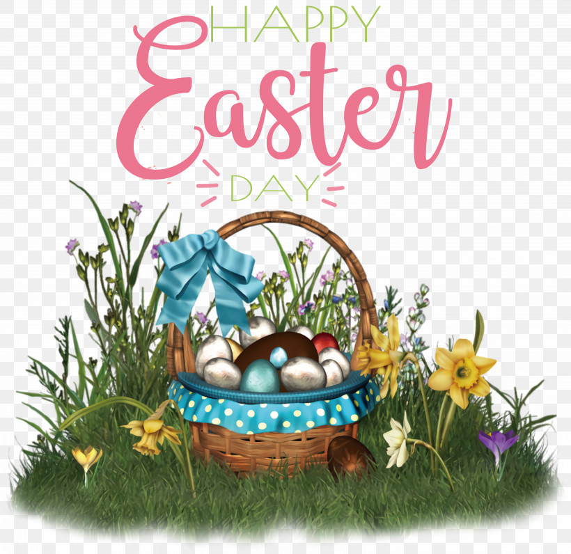 Easter Bunny, PNG, 5493x5336px, Easter Bunny, Basket, Cartoon, Computer, Desktop Computer Download Free