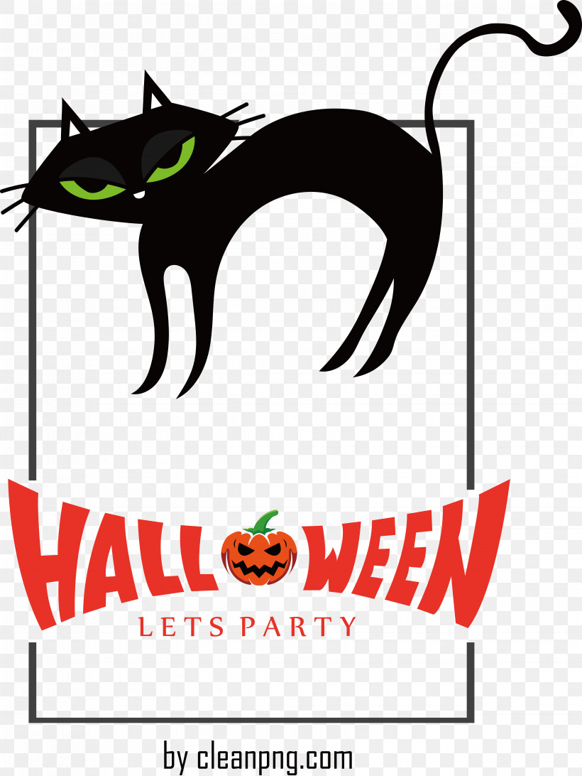 Halloween Party, PNG, 6616x8811px, Halloween, Cat, Halloween Party Download Free