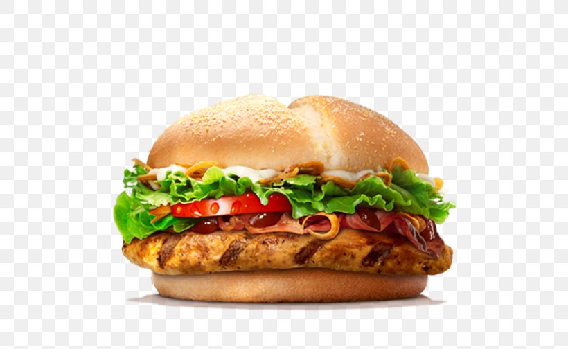 Hamburger Whopper Burger King Grilled Chicken Sandwiches Barbecue, PNG, 500x504px, Hamburger, American Food, Bacon, Barbecue, Breakfast Sandwich Download Free