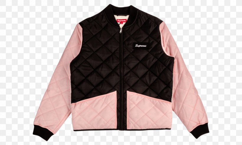 Jacket Supreme Champion Coat Outerwear, PNG, 1000x600px, Jacket, Bluza, Champion, Coat, Comme Des Garcons Download Free