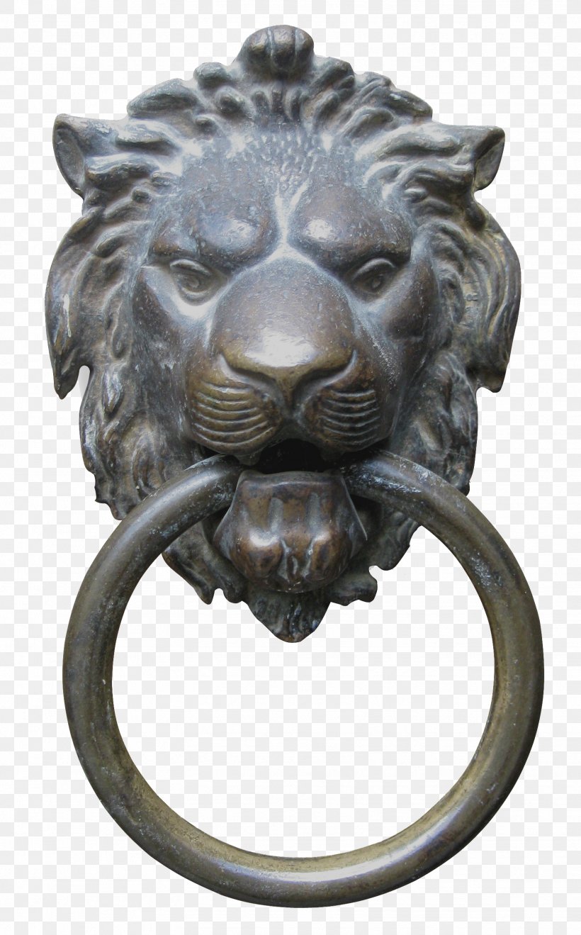 Lions Head Door Handle Door Knocker, PNG, 1629x2622px, Lion, Brass, Bronze, Carnivoran, Door Download Free