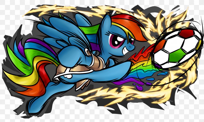 My Little Pony Rainbow Dash Football Apple Bloom, PNG, 1600x960px, Pony, Apple Bloom, Art, Ball, Dragon Download Free