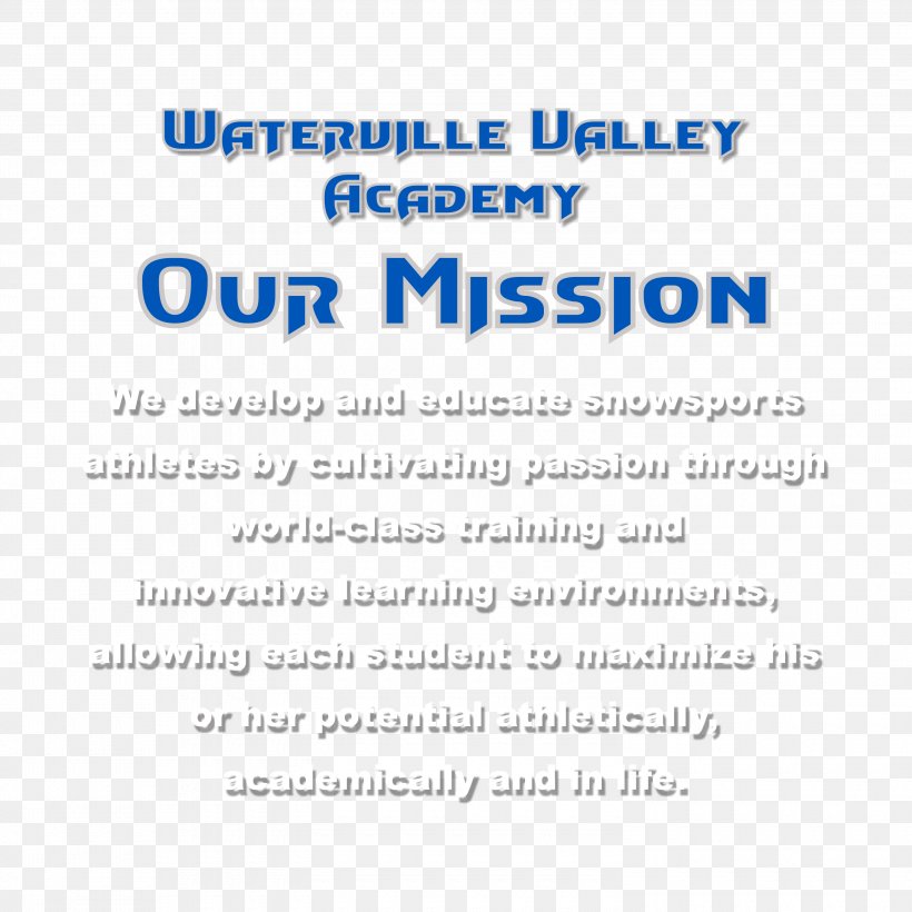 Waterville Valley Black & Blue Trail Smashers Waterville Valley Academy Skiing Student, PNG, 3000x3000px, Academy, Academic Term, Area, Blue, College Download Free