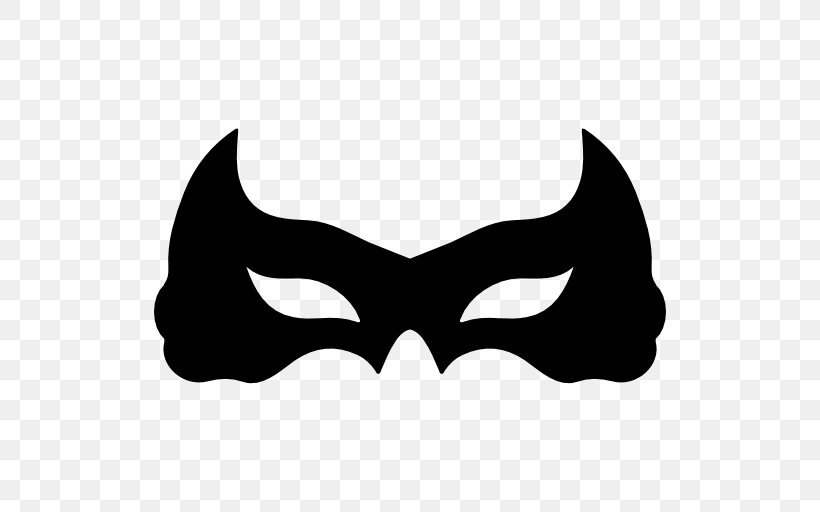 Carnival Mask Batman Clip Art, PNG, 512x512px, Carnival, Batman, Black, Black And White, Halloween Download Free