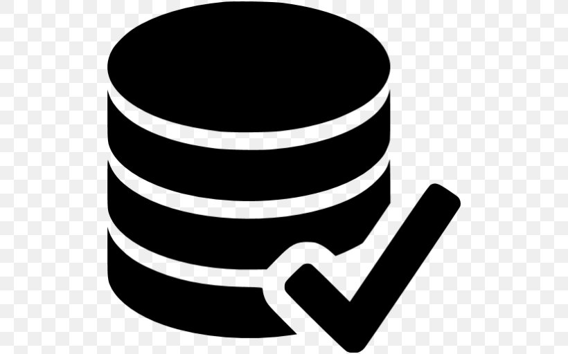 Database Download, PNG, 512x512px, Database, Black And White, Computer Servers, Flat File Database, Icon Design Download Free