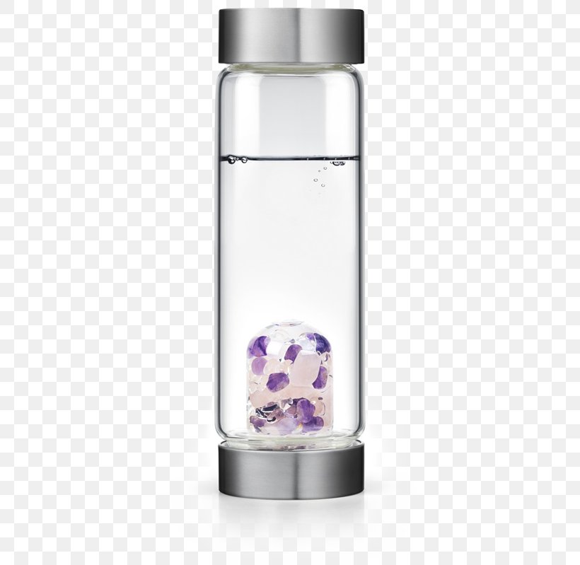 Glass Bottle Crystal Quartz Water, PNG, 400x799px, Bottle, Amethyst, Bottled Water, Crystal, Crystal Healing Download Free