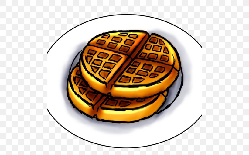 Belgian Waffle Breakfast Pancake Clip Art, PNG, 512x512px, Waffle, Belgian Cuisine, Belgian Waffle, Breakfast, Chocolate Download Free