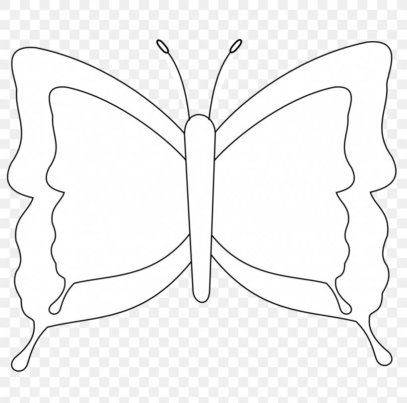 Butterfly Nymphalidae Black And White Line Art Clip Art, PNG, 1331x1319px, Butterfly, Area, Black And White, Brush Footed Butterfly, Color Download Free