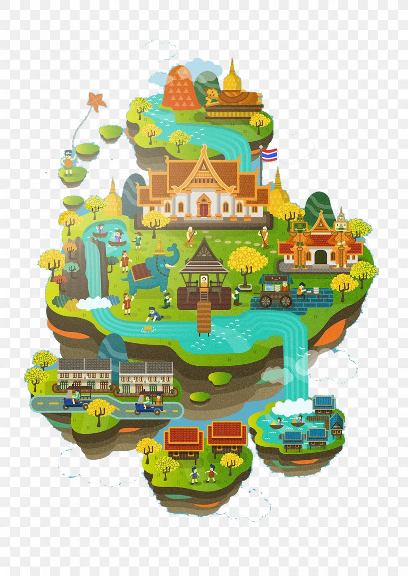 Cartoon Illustration, PNG, 1240x1754px, 3d Computer Graphics, Cartoon, Architecture, Art, Island Download Free