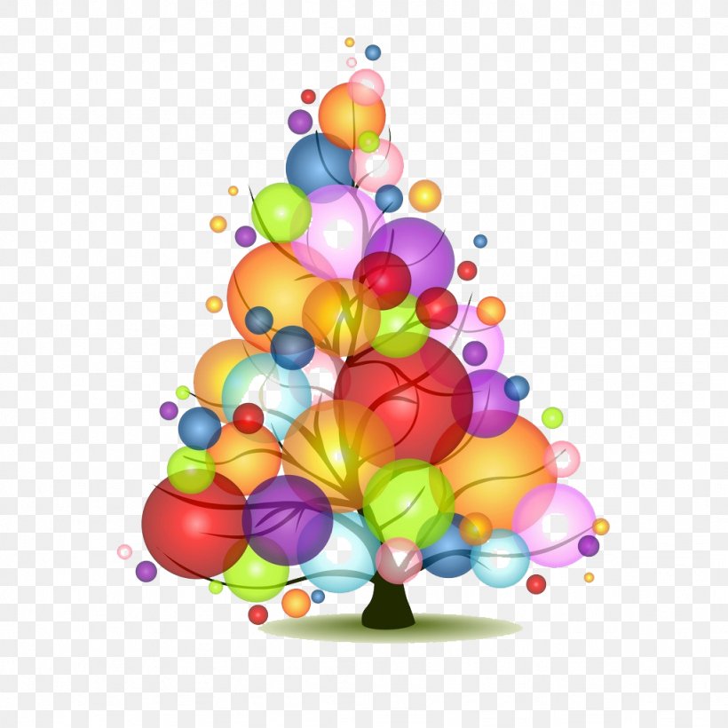 Christmas Tree Bubble Light, PNG, 1024x1024px, Christmas Tree, Balloon, Bubble Light, Christmas, Christmas Decoration Download Free