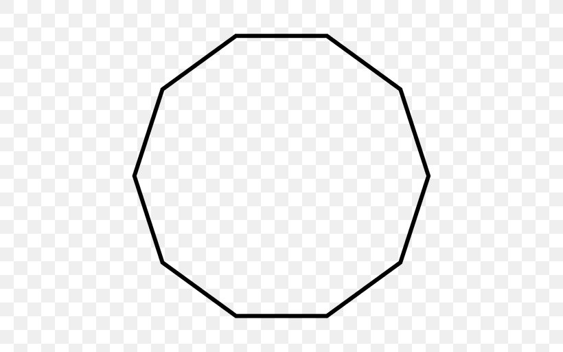 Inscribed Figure Circle Geometry Dodecagon Disk, PNG, 512x512px, Inscribed Figure, Area, Area Of A Circle, Black, Black And White Download Free