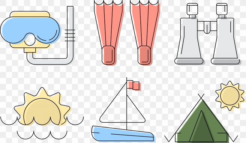 Drawing Euclidean Vector Illustration, PNG, 5280x3075px, Drawing, Area, Beach, Brand, Diagram Download Free