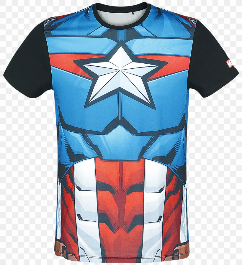 Printed T-shirt Captain America Clothing Top, PNG, 1094x1200px, Tshirt, Active Shirt, Avengers Infinity War, Black Panther, Captain America Download Free