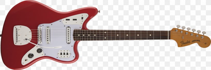 Fender Jaguar Fender Jazzmaster Fender Stratocaster Fender '60s Jaguar Lacquer Electric Guitar Fender Musical Instruments Corporation, PNG, 2400x801px, Fender Jaguar, Acoustic Electric Guitar, Electric Guitar, Electronic Musical Instrument, Fender Classic 50s Stratocaster Download Free
