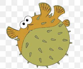 Painting - Pufferfish Drawing Painting Color PNG