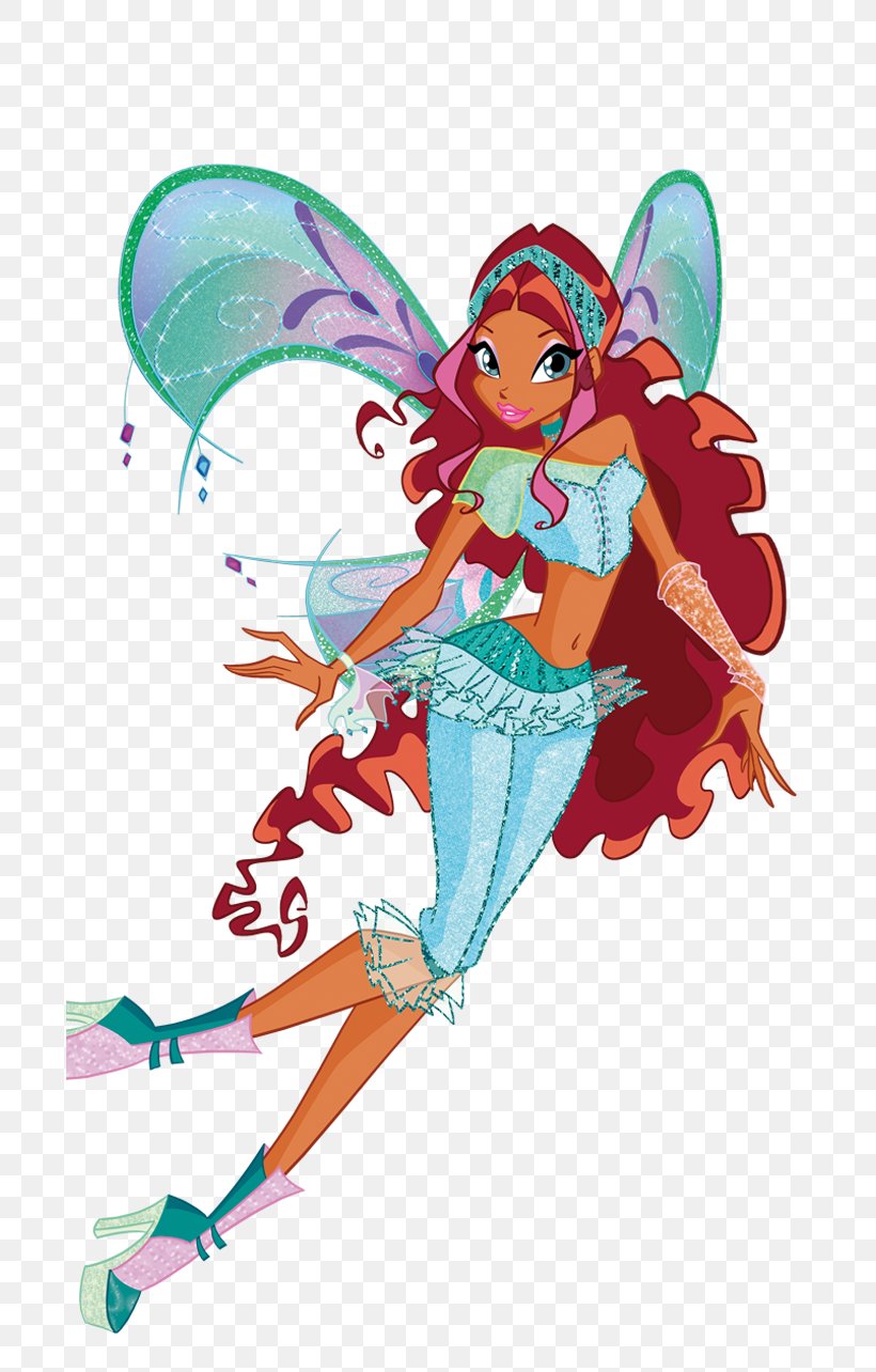Aisha Musa Roxy Winx Club: Believix In You Bloom, PNG, 695x1284px, Watercolor, Cartoon, Flower, Frame, Heart Download Free