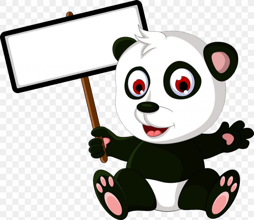 Giant Panda Baby Bears Cartoon, PNG, 1024x886px, Watercolor, Cartoon, Flower, Frame, Heart Download Free