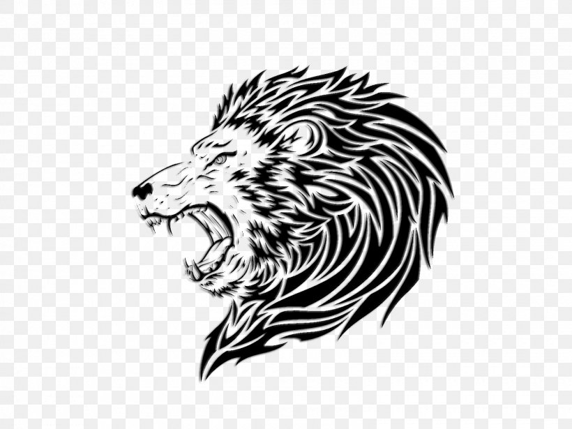 Lion Sleeve Tattoo, PNG, 1600x1200px, Lion, Big Cats, Black, Black And White, Carnivoran Download Free