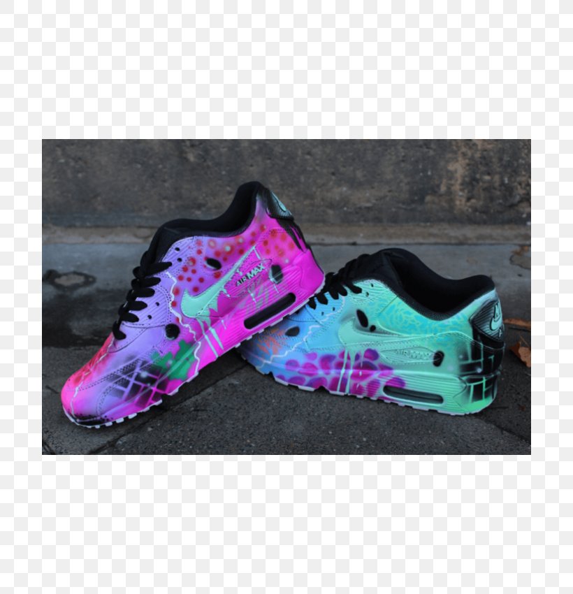 Nike OFF-WHITE X Air Max 90 Ice Mens Sneakers In White, PNG, 700x850px, Nike, Aqua, Athletic Shoe, Blue, Cross Training Shoe Download Free