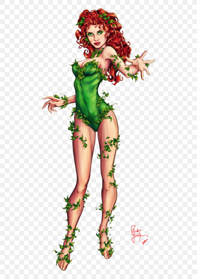 Poison Ivy Batman Dick Grayson Harley Quinn Nightwing, PNG, 689x1160px, Poison Ivy, Art, Batman, Batman The Animated Series, Costume Download Free