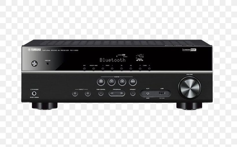 YAMAHA YHT-1810 Black AV Receiver 5.1 Surround Sound Home Theater Systems Yamaha HTR-2071, PNG, 748x509px, 4k Resolution, 51 Surround Sound, Av Receiver, Audio, Audio Equipment Download Free