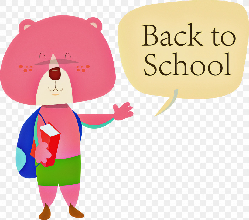 Back To School, PNG, 3000x2660px, Back To School, Bank, Behavior, Cartoon, Character Download Free