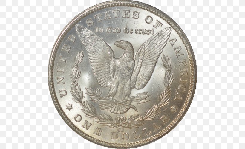 Dollar Coin Quarter Silver Morgan Dollar, PNG, 500x500px, Coin, Coinage Act Of 1792, Currency, Dollar, Dollar Coin Download Free