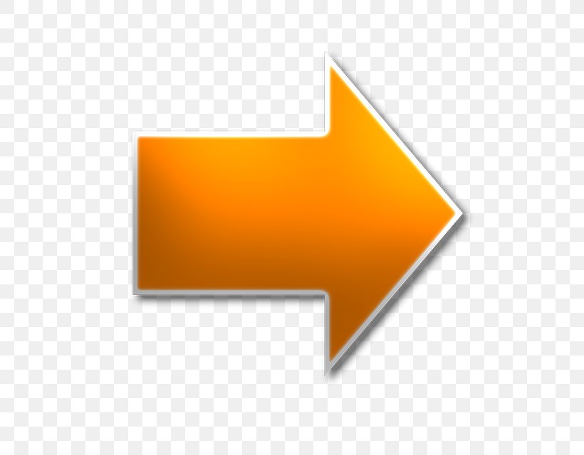 Arrow Clip Art, PNG, 640x640px, Sign, Orange, Triangle, Yellow Download Free