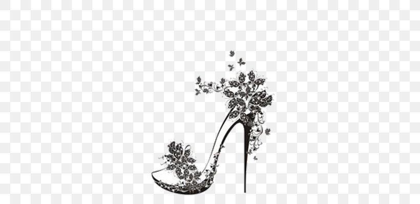 High-heeled Footwear Absatz Shoe Royalty-free Bag, PNG, 500x400px, Watercolor, Cartoon, Flower, Frame, Heart Download Free