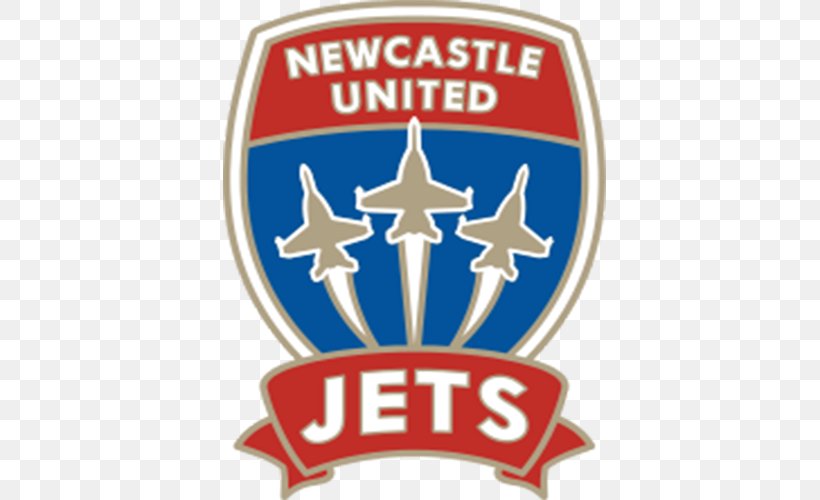 Newcastle Jets FC Newcastle International Sports Centre Melbourne City FC A-League Adelaide United FC, PNG, 500x500px, Newcastle Jets Fc, Adelaide United Fc, Aleague, Brand, Central Coast Mariners Fc Download Free