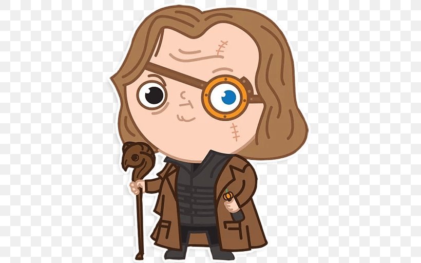 Garrï Potter Alastor Moody Argus Filch Sticker Harry Potter (Literary Series), PNG, 512x512px, Alastor Moody, Argus Filch, Art, Boy, Brown Hair Download Free