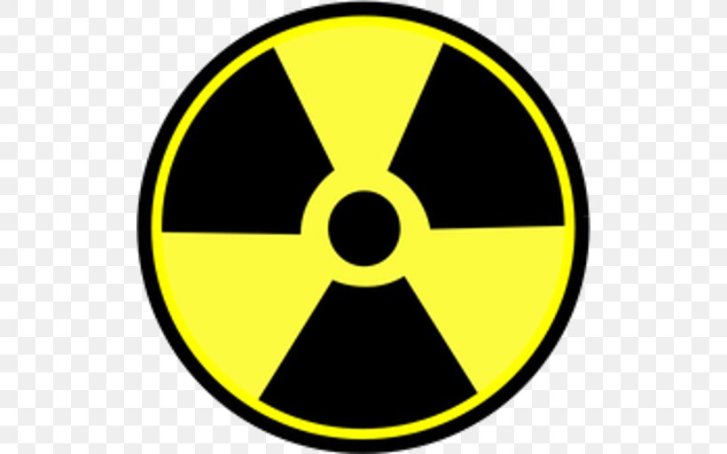 Radioactive Decay Radiation Symbol Clip Art, PNG, 512x512px, Radioactive Decay, Area, Hazard Symbol, Marie Curie, Rad Download Free