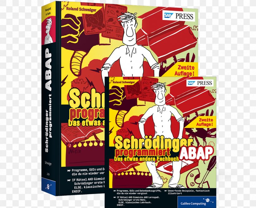 Schrödinger Programmiert ABAP: Das Etwas Andere Fachbuch Einstieg In ABAP Computer Programming Book, PNG, 986x800px, Abap, Action Figure, Amazon Books, Book, Computer Programming Download Free