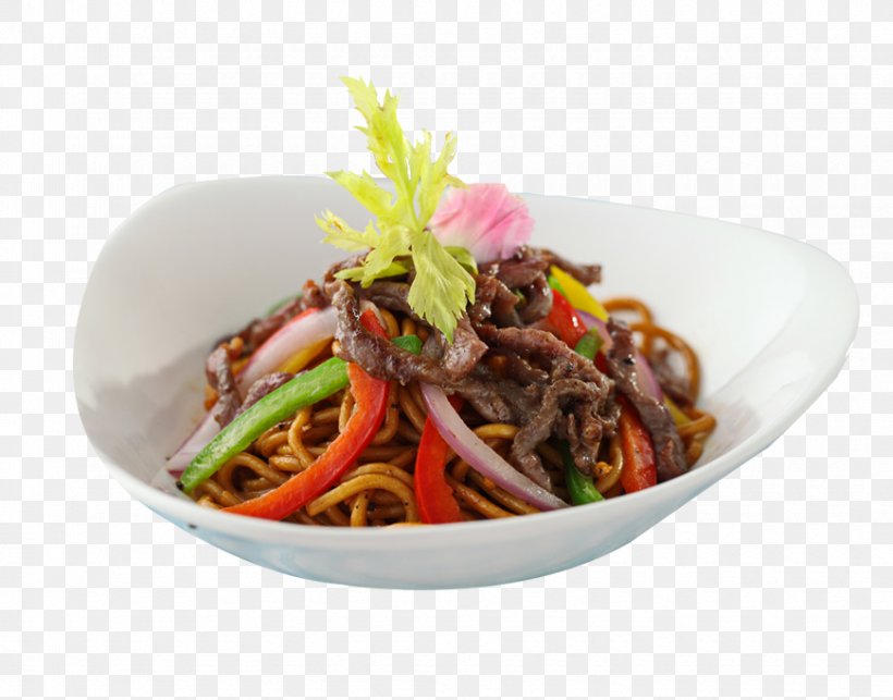 Lo Mein Chow Mein Fried Noodles Yakisoba Chinese Noodles, PNG, 870x683px, Lo Mein, American Chinese Cuisine, Asian Food, Beef, Black Pepper Download Free