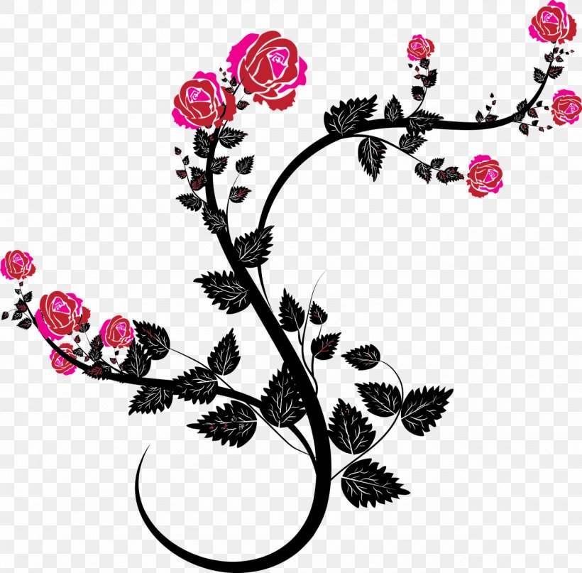 Rose Drawing Vine Clip Art, PNG, 1280x1260px, Rose, Art, Body Jewelry, Branch, Cherry Blossom Download Free