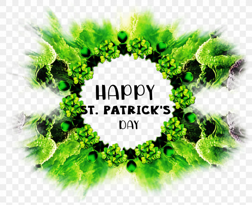 Saint Patrick Patricks Day, PNG, 3000x2445px, Saint Patrick, Biology, Green, Leaf, Logo Download Free