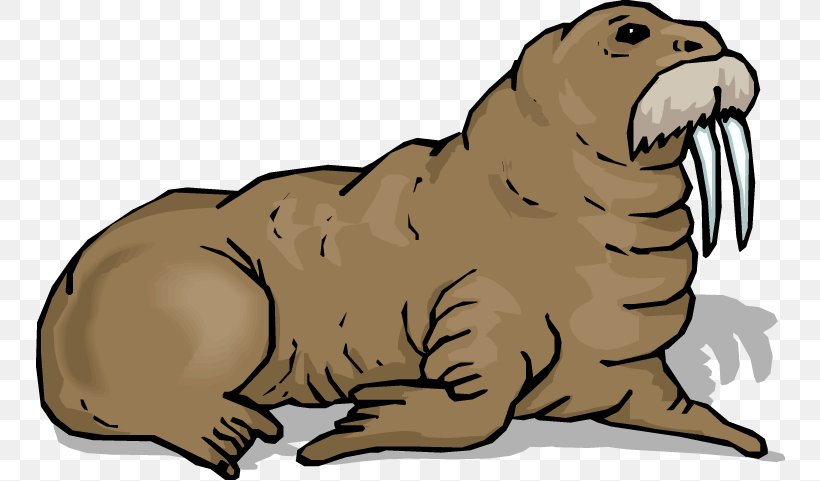 Walrus Free Content Animation Clip Art, PNG, 750x481px, Walrus, Animal Figure, Animation, Bear, Big Cats Download Free