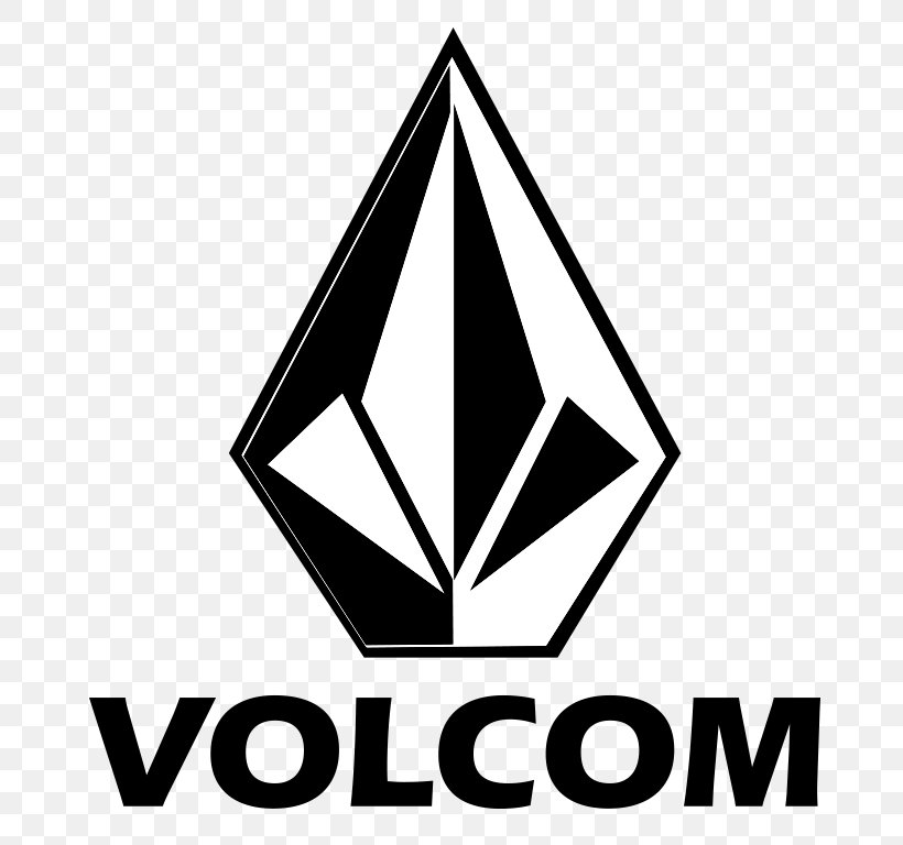 Volcom Vector Graphics Logo Clip Art Brand, PNG, 768x768px, Volcom, Area, Black, Black And White, Brand Download Free