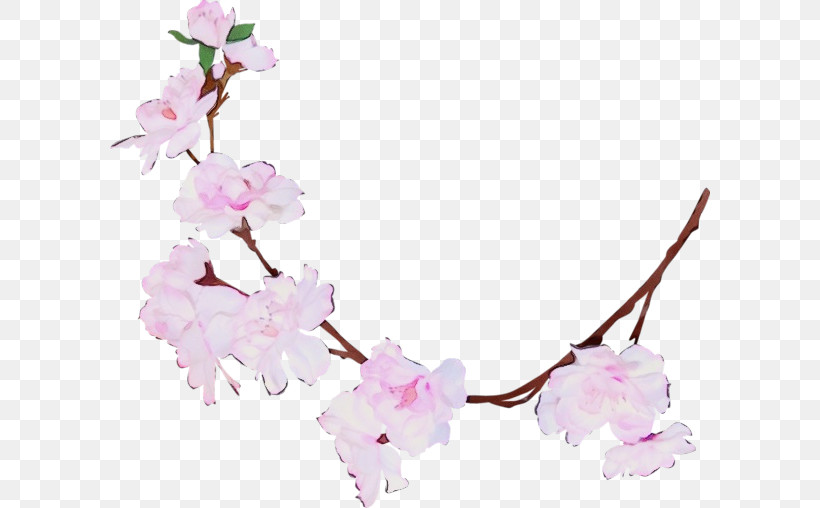 Cherry Blossom, PNG, 600x508px, Watercolor, Artificial Flower, Blossom, Branch, Cherry Blossom Download Free