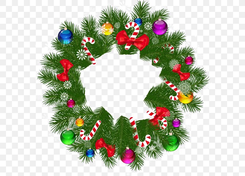 Christmas Wreath Garland Clip Art, PNG, 600x592px, Christmas, Christmas Card, Christmas Decoration, Christmas Ornament, Christmas Tree Download Free