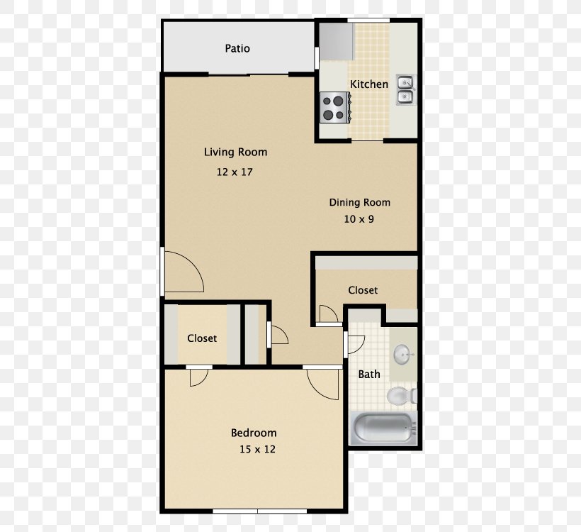 Floor Plan The Enclave Apartments Product, PNG, 750x750px, Floor Plan, Amarillo, Apartment, Apartment Finder, Area Download Free
