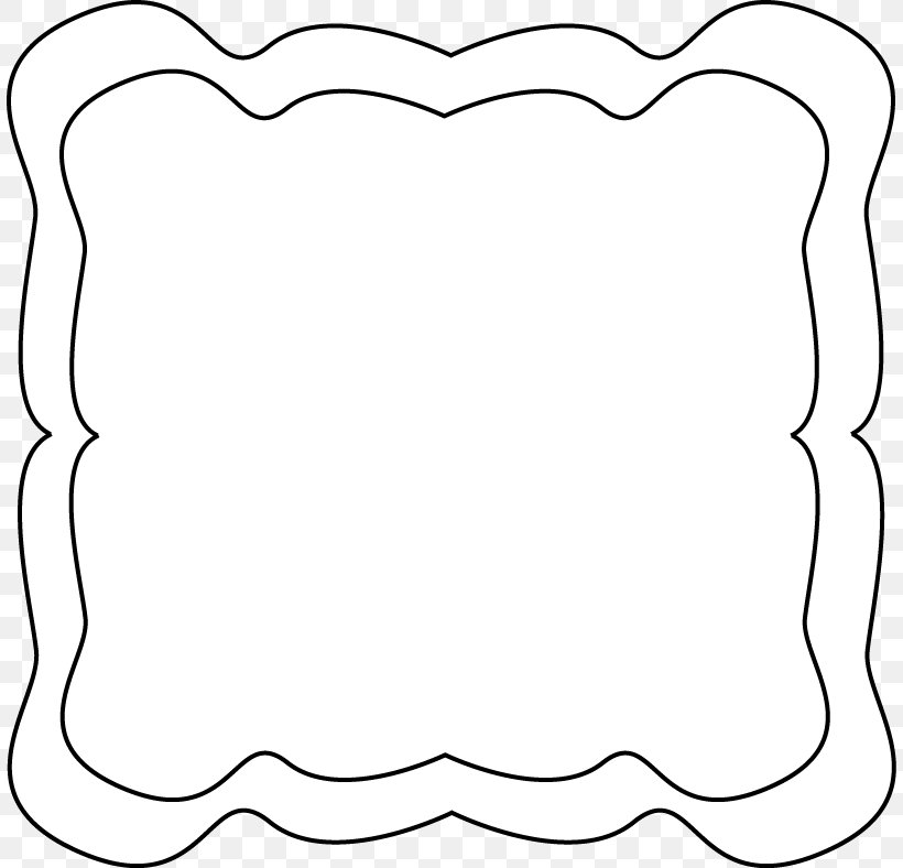 Picture Frames Coloring Book Free Content Clip Art, PNG, 808x788px ...