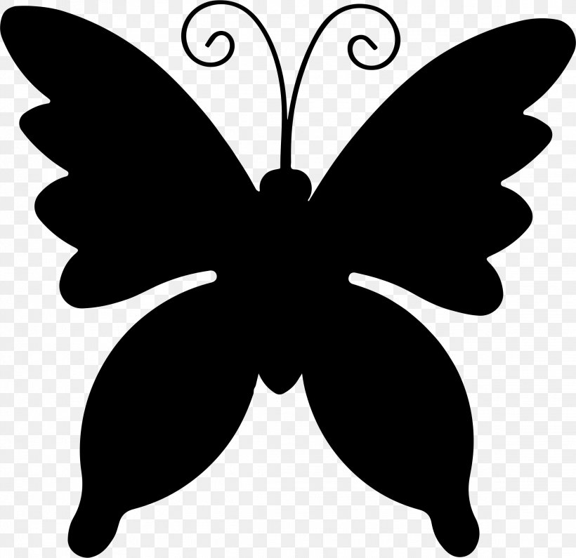 Swallowtail Butterfly Stencil Silhouette, PNG, 2288x2220px, Butterfly, Airbrush, Art, Arthropod, Black And White Download Free