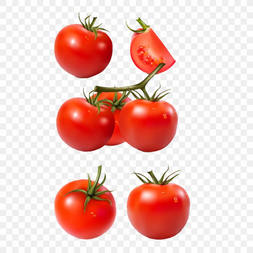 Tomato Vegetable, PNG, 1000x1000px, Tomato, Bush Tomato, Cherry, Diet Food, Food Download Free