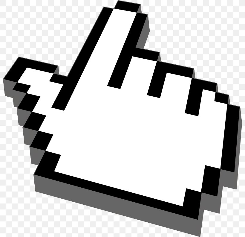 Computer Mouse Pointer Cursor Clip Art, PNG, 800x792px, Computer Mouse, Black And White, Brand, Cursor, Diagram Download Free