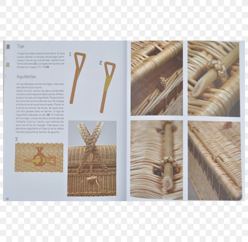 Le Guide De La Vannerie Basket Weaving Book Raffia Palm Handicraft, PNG, 800x800px, Basket Weaving, Argitaletxe, Book, Handicraft, Paper Download Free