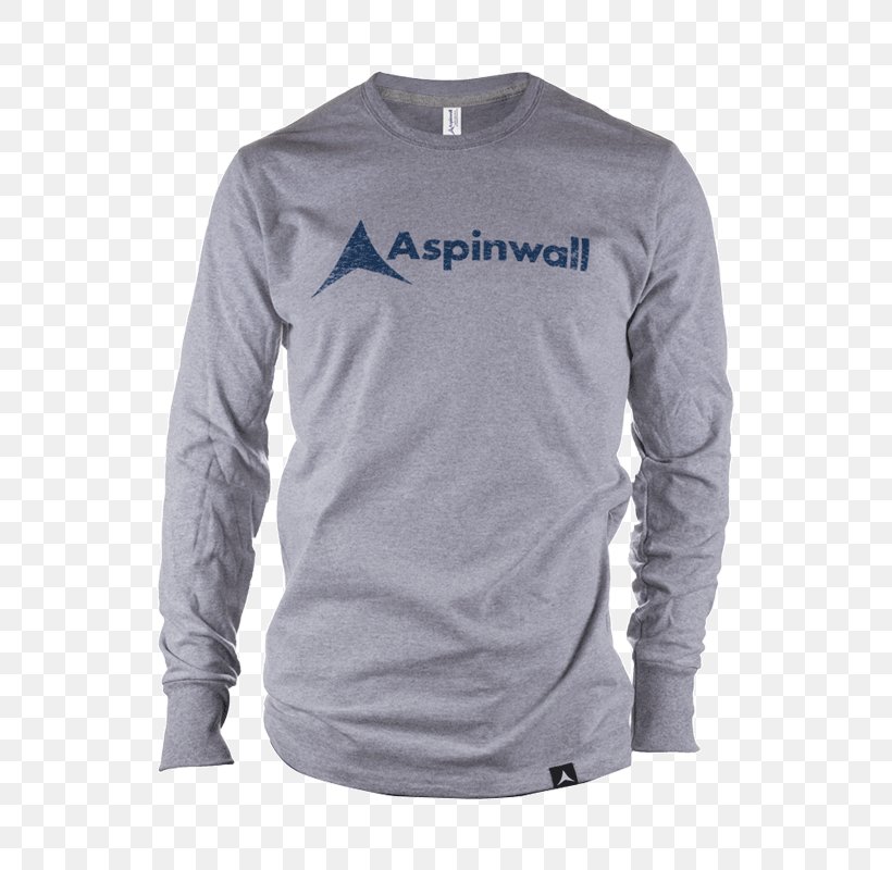 Long-sleeved T-shirt Aspinwall Mountain Wear Hoodie, PNG, 673x800px, Longsleeved Tshirt, Active Shirt, Clothing, Grey, Hoodie Download Free