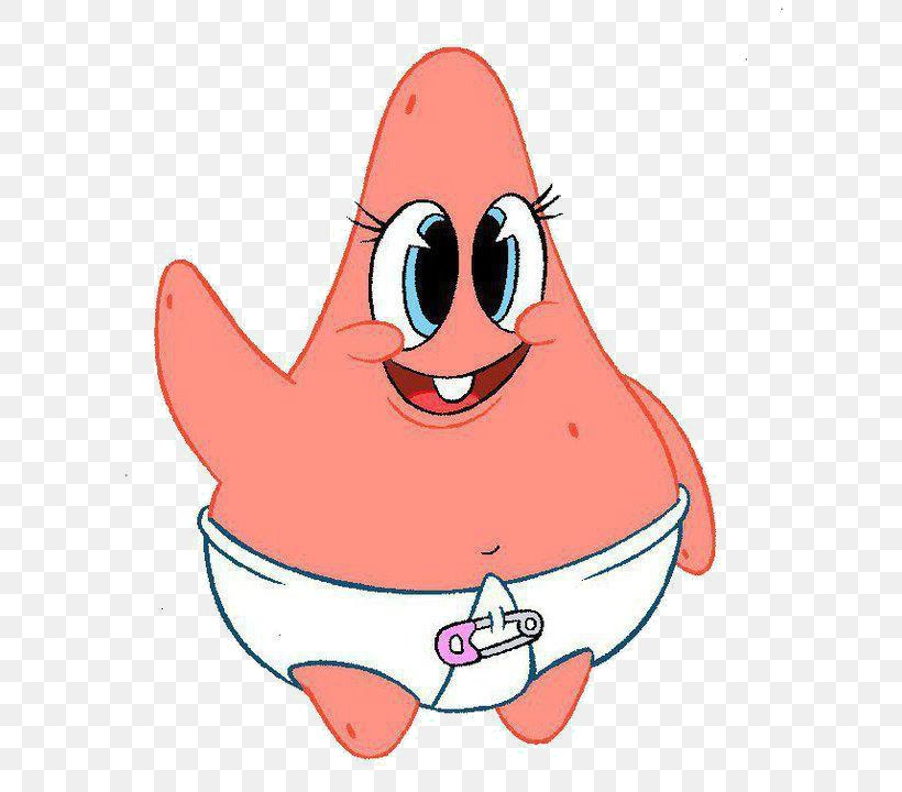 Patrick Star Mr. Krabs Drawing Infant, PNG, 661x720px, Watercolor, Cartoon, Flower, Frame, Heart Download Free