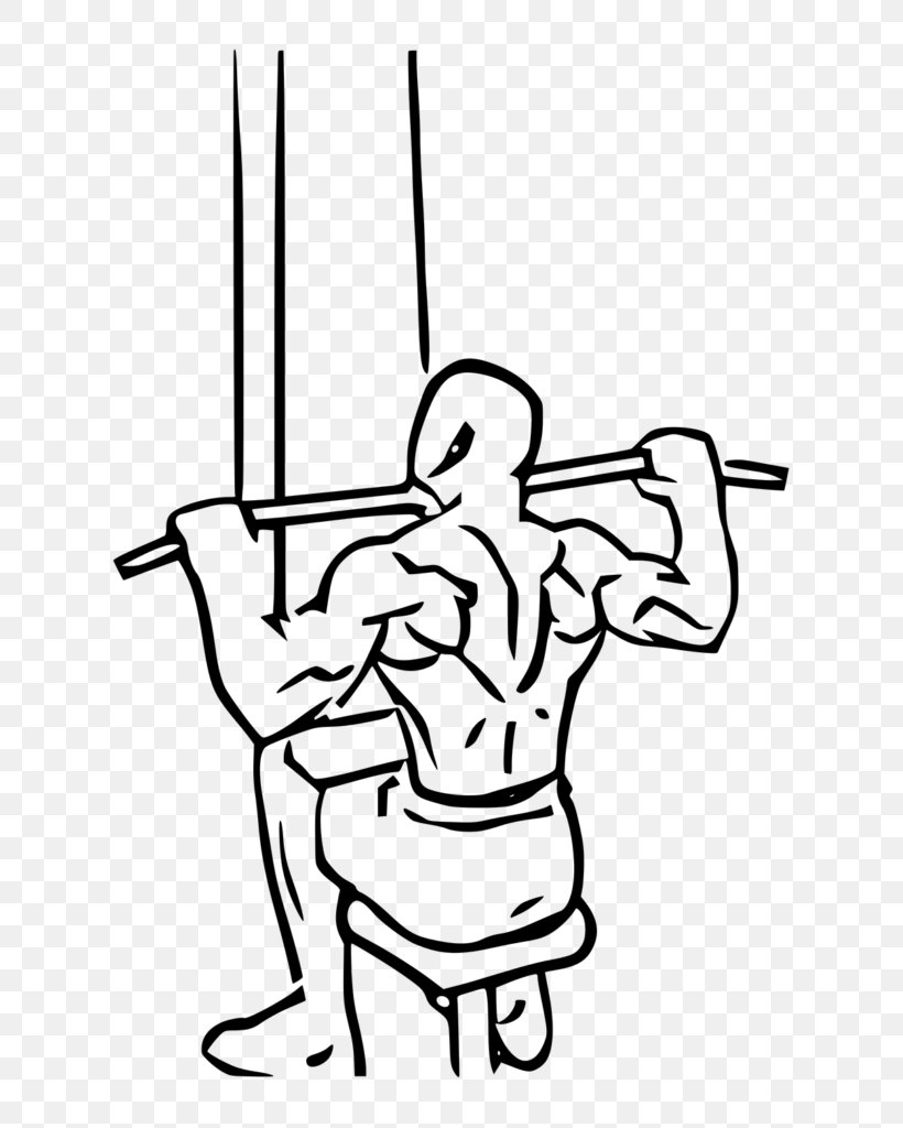 Pulldown Exercise Pull-up Strength Training Fitness Centre, PNG, 677x1024px, Pulldown Exercise, Arm, Art, Biceps, Cartoon Download Free